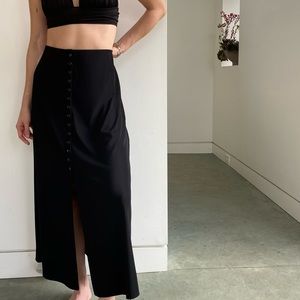 Black Dressbarn Long Skirt - Size 1X (EUC)